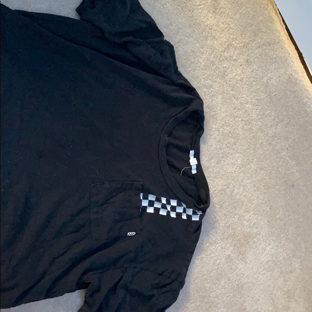 vans crop top